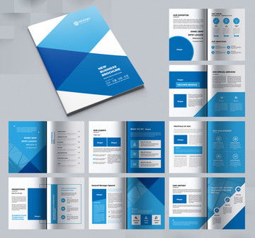 企業畫冊設計模板 科技與商業宣傳冊的專業解決方案